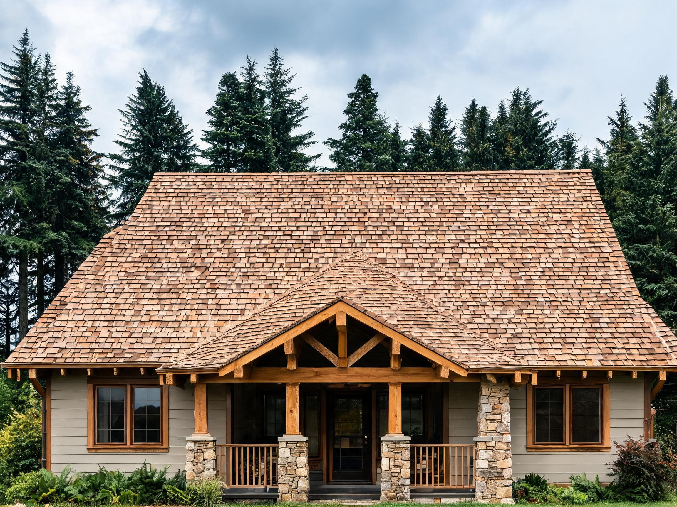 Cedar shake to architectural shingle in Anacortes